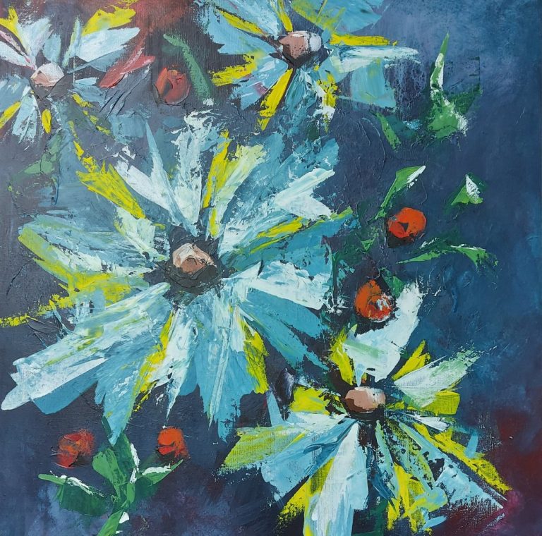 abstract flowers